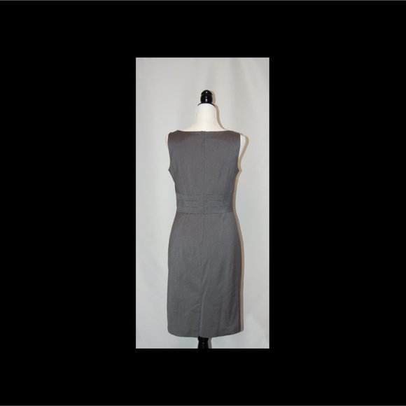 H&M grey business dress, size 10 - Picture 3 of 3
